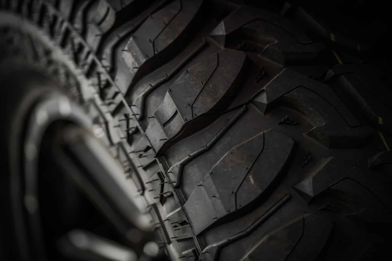 High quality off-road tyre closeup