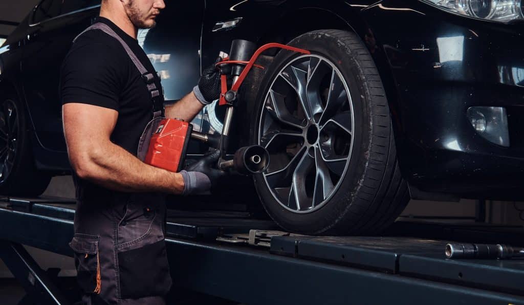 Tyre balancing process